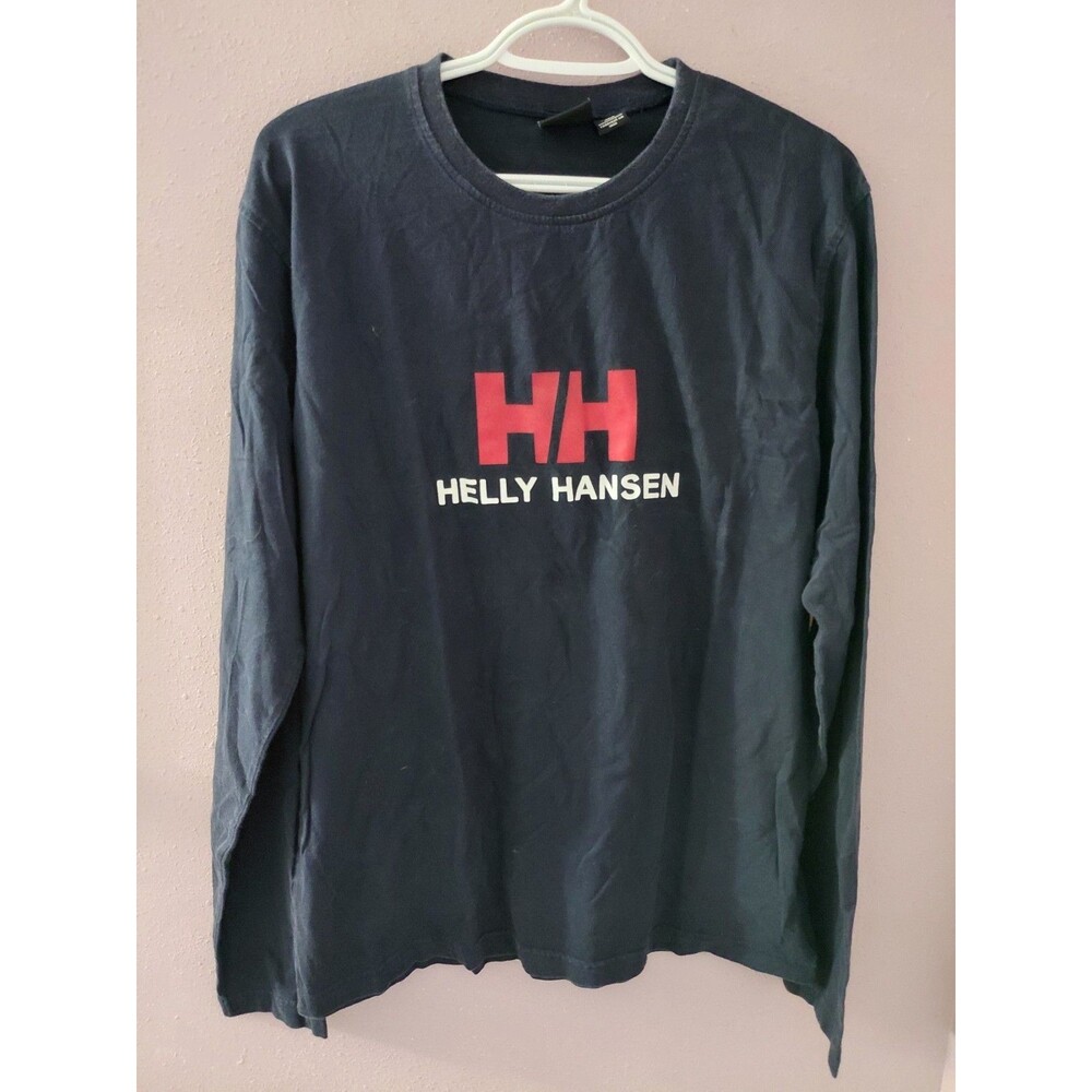 Helly Hansen Women's Medium Dark Blue Long Sleeve Tshirt